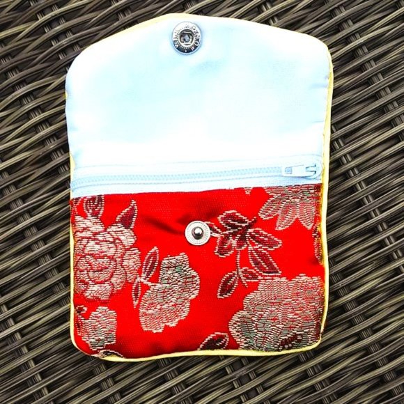 Bags Jacquard Small Jewelry Pouch Poshmark